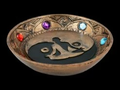 Räucherstäbchenhalter Schale - Chakra 11 Räucherstäbchenhalter Schale - Chakra -FIGUREN Verkäufe FS20539 Chakra Raeucherstaebchenhalter Teller 1 1280x1280