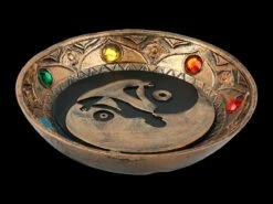 Räucherstäbchenhalter Schale - Chakra 13 Räucherstäbchenhalter Schale - Chakra -FIGUREN Verkäufe FS20539 Chakra Raeucherstaebchenhalter Teller 5 1280x1280
