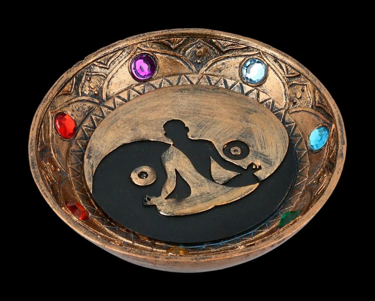 Räucherstäbchenhalter Schale - Chakra 4 Räucherstäbchenhalter Schale - Chakra – Bild 2