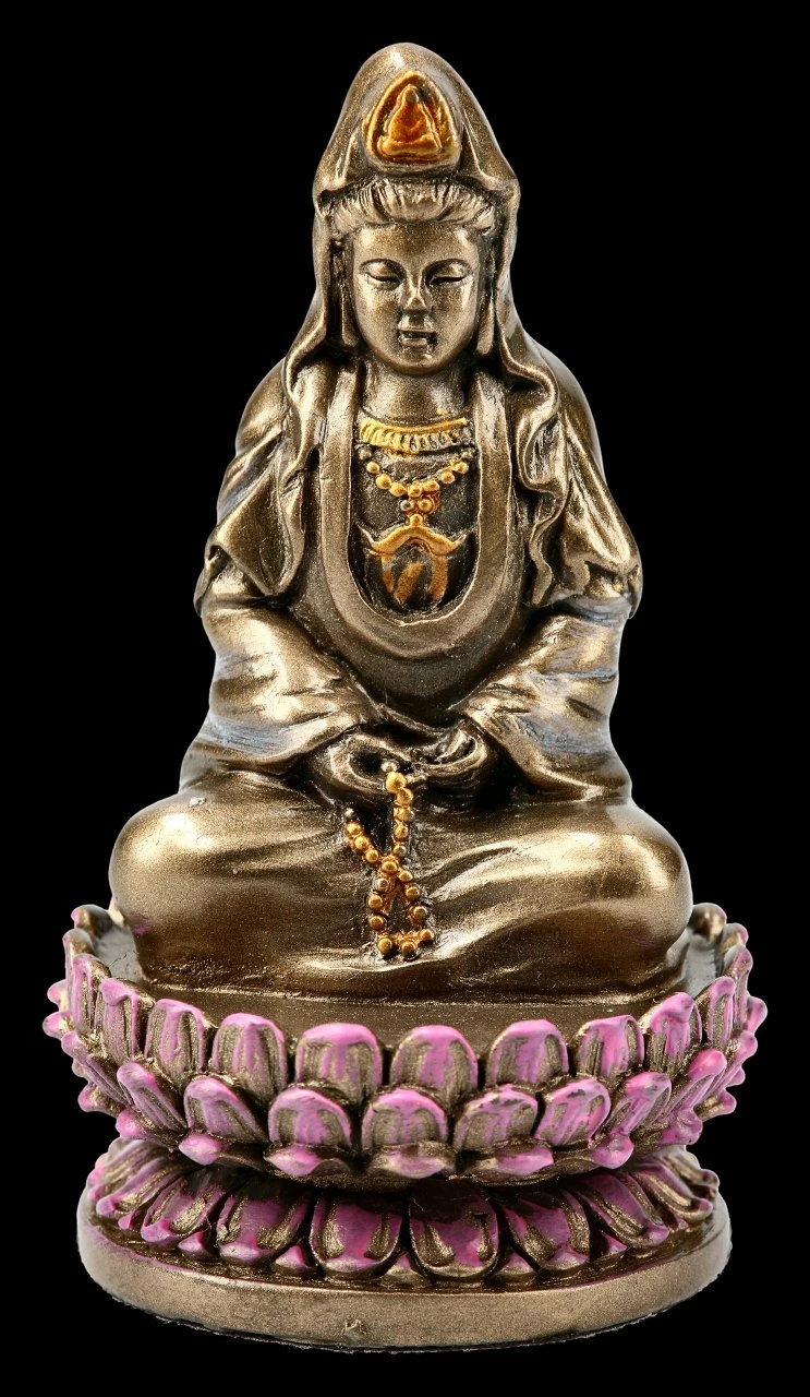 Buddha Figur - Kuan Yin Klein 4 Buddha Figur - Kuan Yin Klein – Bild 2