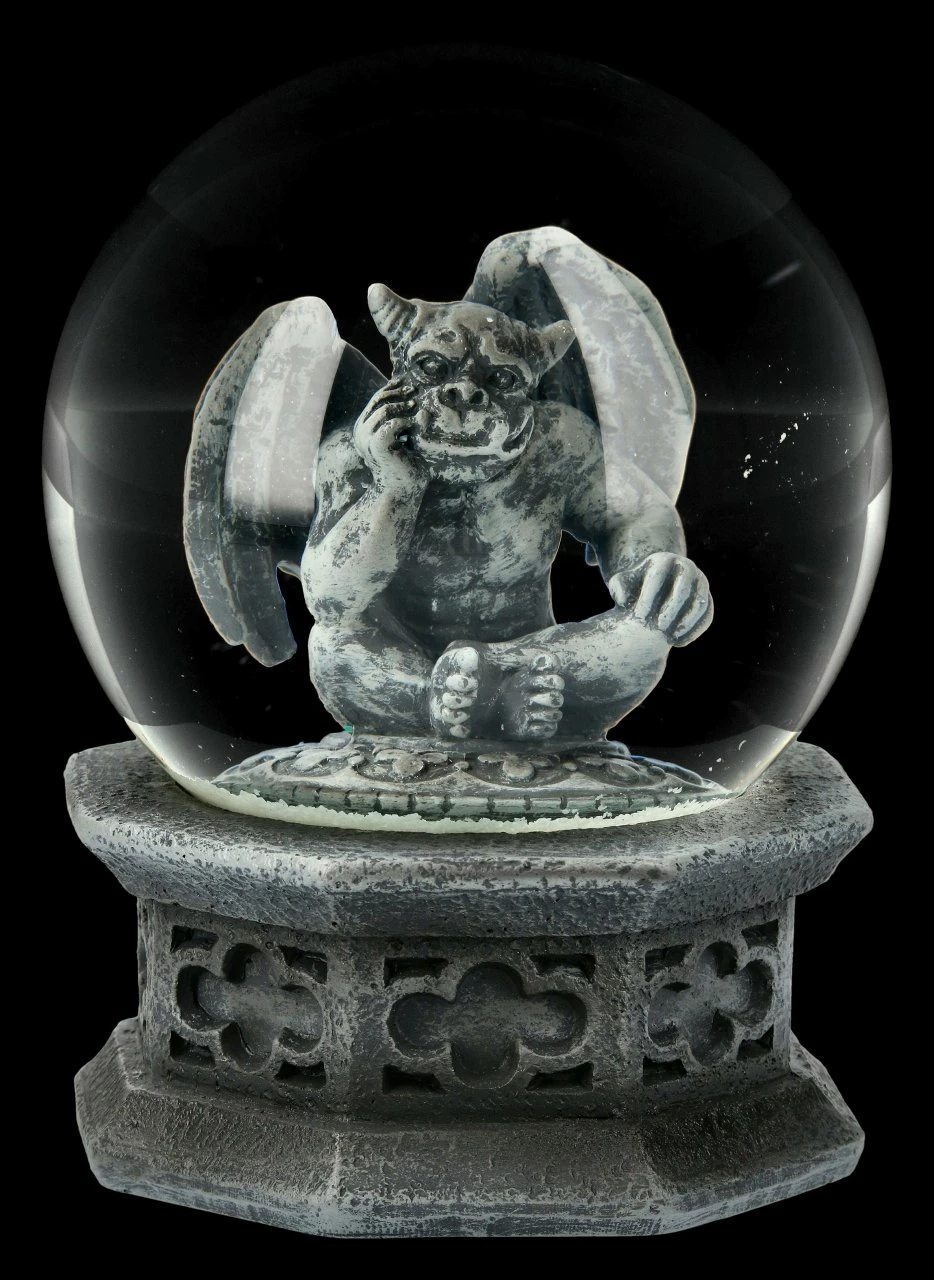 Schneekugel Gargoyle 5 Schneekugel Gargoyle – Bild 3