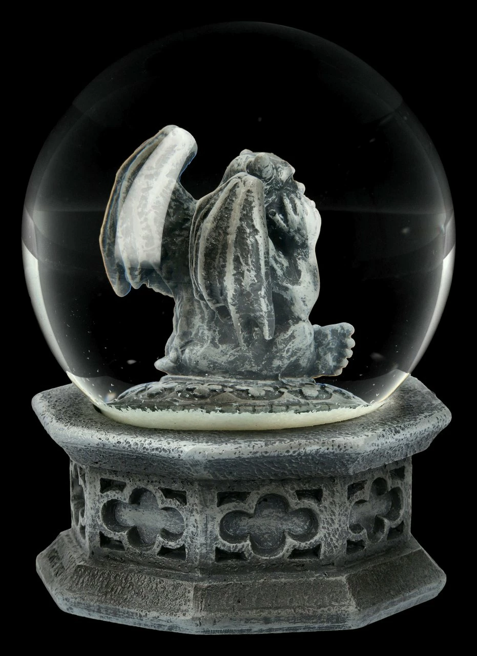 Schneekugel Gargoyle 8 Schneekugel Gargoyle – Bild 6