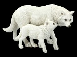 Wolf Figur - Winter Offering