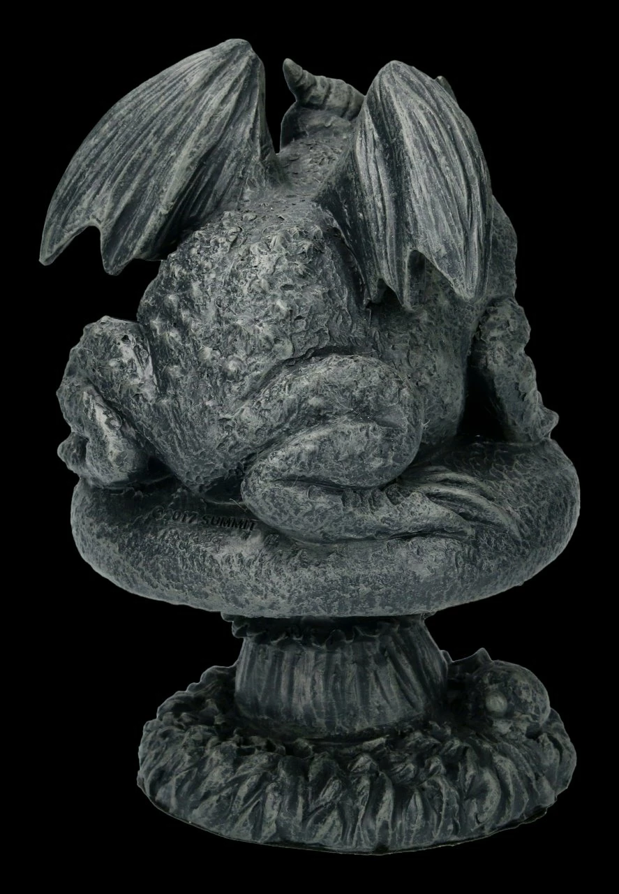 Gargoyle Kröten Figur Auf Pilz 7 Gargoyle Kröten Figur Auf Pilz – Bild 5