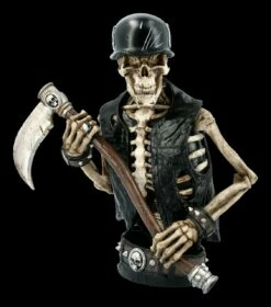 Skelett Biker Figur Mit Sense - Ride Out Of Hell 12 Skelett Biker Figur Mit Sense - Ride Out Of Hell -FIGUREN Verkäufe FS20971 Skelett Bueste Ride out of Hell 2 1280x1280