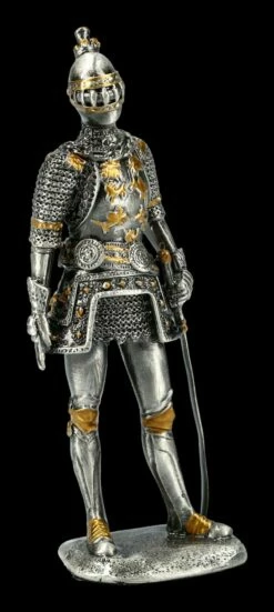 Deutscher Zinnritter - Figur Mit Schwert -FIGUREN Verkäufe FS21148 Zinn Ritter Figur mit Schwert an der Seite 1 1280x1280