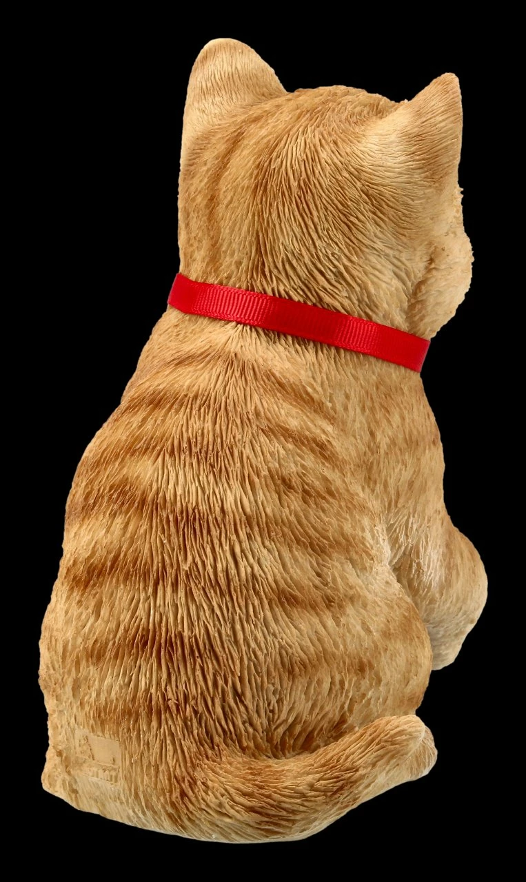 Lucky Cat Figur - Maneki Neko Getigert 7 Lucky Cat Figur - Maneki Neko Getigert – Bild 5