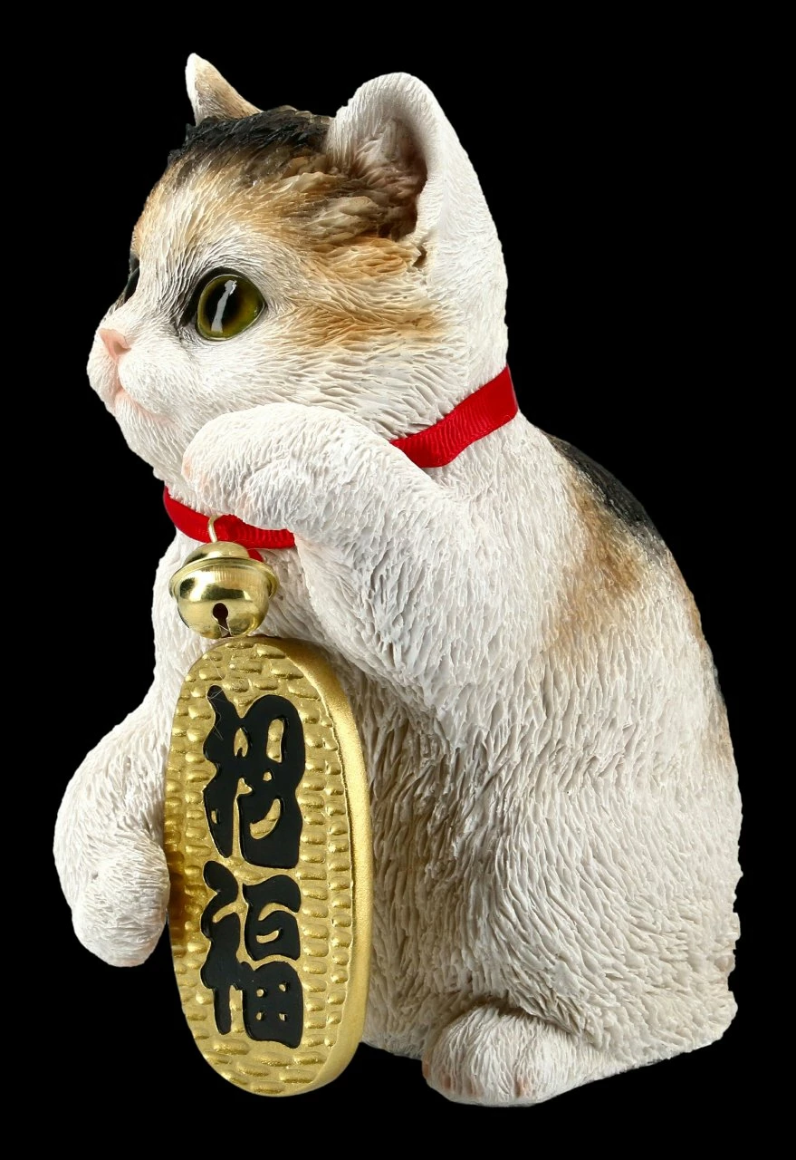 Lucky Cat Figur - Maneki Neko 5 Lucky Cat Figur - Maneki Neko – Bild 3