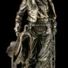 Cowboy Figur Mit Sattel Und Gewehr -FIGUREN Verkäufe FS21236 Cowboy Figur stehend mit Sattel und Gewehr 2 1280x1280
