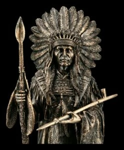 Indianer Häuptling Figur Mit Friedenspfeife 15 Indianer Häuptling Figur Mit Friedenspfeife -FIGUREN Verkäufe FS21239 Indianer Figur stehend mit Speer 9 1280x1280