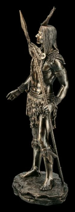 Indianer Krieger Figur - Krieger Mit Speer -FIGUREN Verkäufe FS21241 Indianer Krieger Figur stehend mit Speer 3 1280x1280