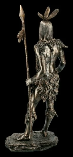 Indianer Krieger Figur - Krieger Mit Speer -FIGUREN Verkäufe FS21241 Indianer Krieger Figur stehend mit Speer 5 1280x1280