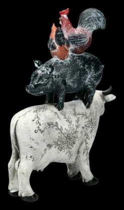 Hühner Auf Schwein Auf Kuh Figur -FIGUREN Verkäufe FS21261 Huehner auf Schwein auf Kuh Figur 5 1280x1280