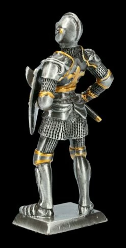 Zinn Ritter Figur Mit Schild Und Axt -FIGUREN Verkäufe FS21447 Zinn Ritter Figur mit Schild und Axt 5 1280x1280