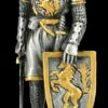 Zinn Ritter Figur Mit Schwert Und Pferdeschild -FIGUREN Verkäufe FS21450 Zinn Ritter Figur mit Schwert und Pferdeschild 1 1280x1280