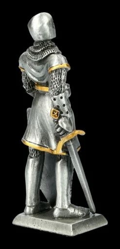 Zinn Ritter Figur Mit Schwert Und Pferdeschild -FIGUREN Verkäufe FS21450 Zinn Ritter Figur mit Schwert und Pferdeschild 7 1280x1280