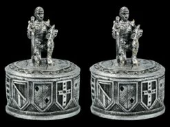 Ritter Schatulle - 2er Set Silberfarben