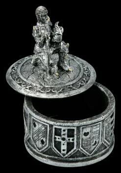 Ritter Schatulle - 2er Set Silberfarben 14 Ritter Schatulle - 2er Set Silberfarben -FIGUREN Verkäufe FS21476 Ritter Schatulle silberfarben 8 1280x1280