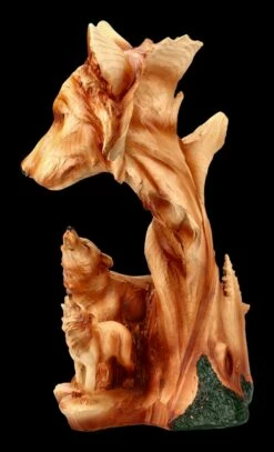 Wolf Büste - Natural Song -FIGUREN Verkäufe FS21511 Wolf Bueste Natural Song 5 1280x1280