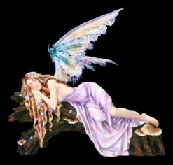 Elfen Figur - Drema Schlafend Auf Baum