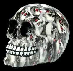 Totenkopf - Bloodshot - Medium 9 Totenkopf - Bloodshot - Medium -FIGUREN Verkäufe FS21568 Bunter Totenkopf Bloodshot medium 3 1280x1280
