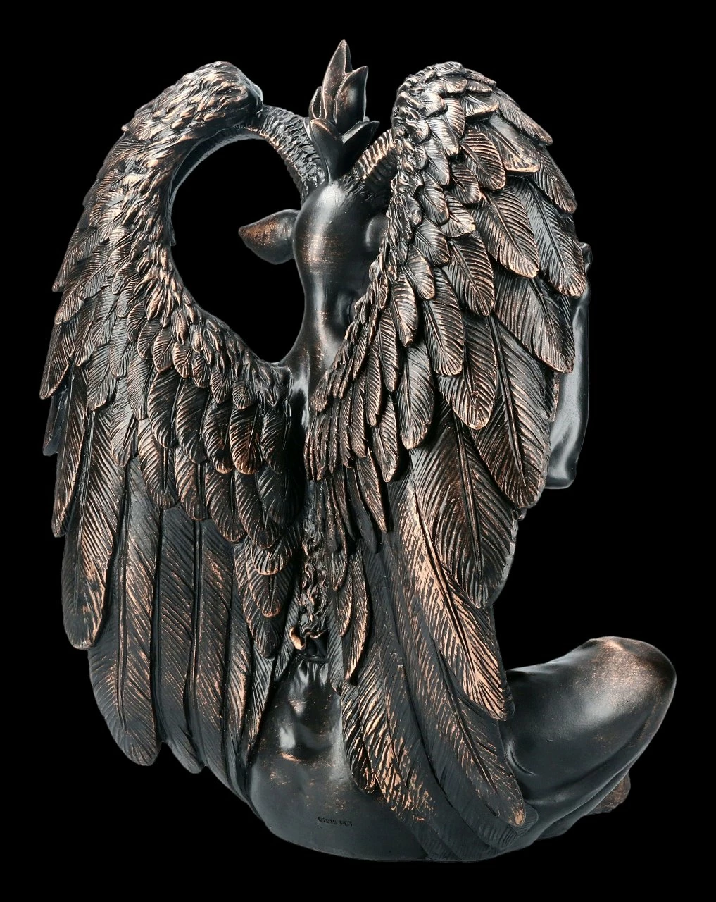 Große Baphomet Figur - Kupferfarben 7 Große Baphomet Figur - Kupferfarben – Bild 5