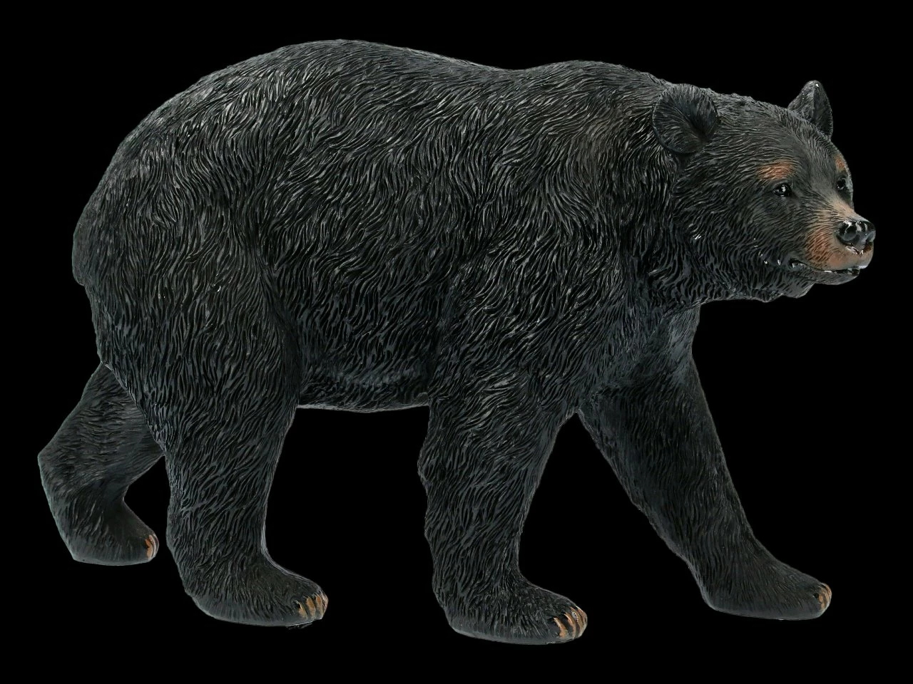 Schwarzbär Figur Gehend 3 Schwarzbär Figur Gehend