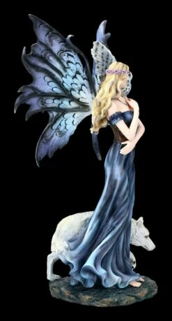 Elfen Figur - Corelei Mit Eule Und Wolf -FIGUREN Verkäufe FS21647 Elfen Figur Corelei mit Wolf 8 1280x1280