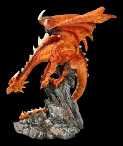 Drachen Figur - Mikan Auf Felsen -FIGUREN Verkäufe FS21674 Drachen Figur Mikan auf Felsen 5 1280x1280