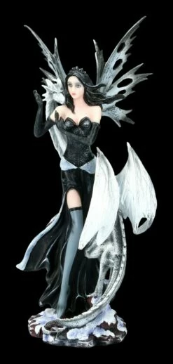 Elfen Figur Bettina Mit Weißem Drachen 11 Elfen Figur Bettina Mit Weißem Drachen -FIGUREN Verkäufe FS21780 Elfen Figur Bettina mit weissem Drachen 2 1280x1280