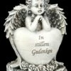 Grab Engel Figur Mit Herz - In Stillem Gedenken -FIGUREN Verkäufe FS21821 Engel Figur mit Herz In stillem Gedenken 1 1280x1280