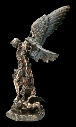 Große Erzengel Michael Figur - Bronziert -FIGUREN Verkäufe FS21862 Grosse Erzengel Michael Figur bronziert 3 1280x1280