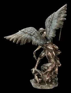 Große Erzengel Michael Figur - Bronziert -FIGUREN Verkäufe FS21862 Grosse Erzengel Michael Figur bronziert 5 1280x1280