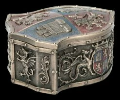 Ritter Schatulle - Löwen Wappen -FIGUREN Verkäufe FS21864 Schatulle Loewen Wappen 8 1280x1280