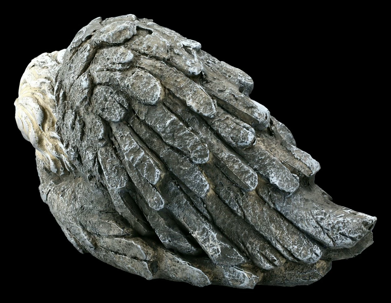 Gartenfigur - Schlafender Engel In Steinoptik 6 Gartenfigur - Schlafender Engel In Steinoptik – Bild 4