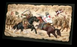 Wandbild - Schlacht Der Kreuzritter Vs. Sarazenen -FIGUREN Verkäufe FS21996 Wandbild Schlacht der Kreuzritter vs Sarazenen 2 1280x1280