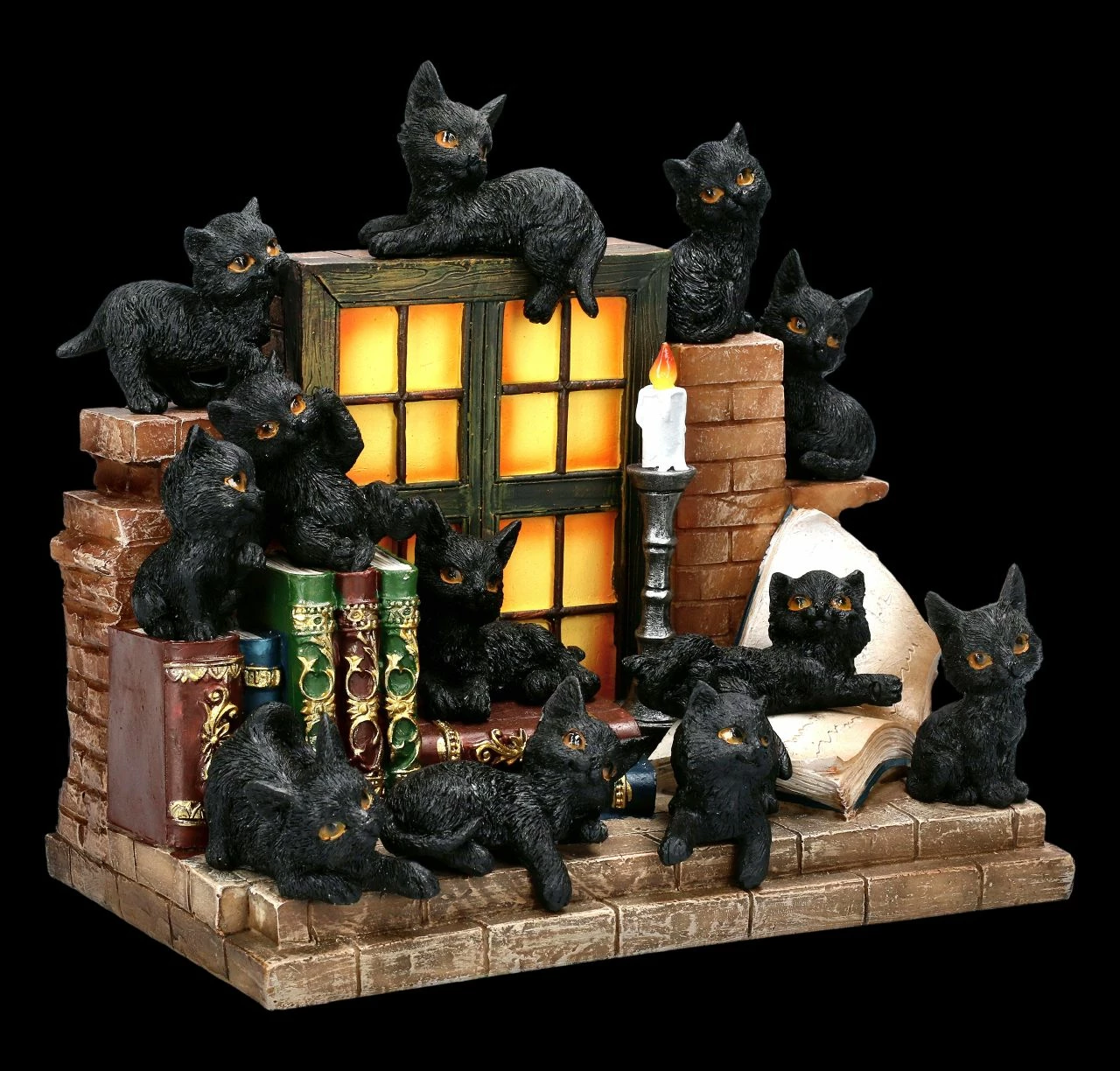 Display Mit 36 Figuren - Hexen Katzen 8 Display Mit 36 Figuren - Hexen Katzen – Bild 6