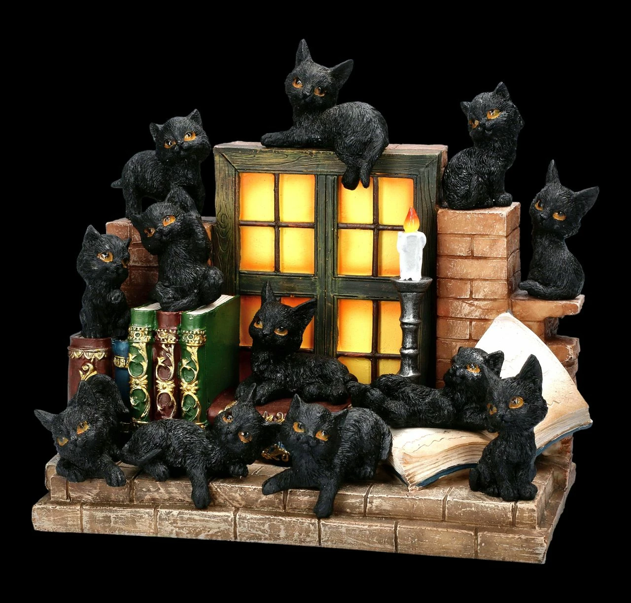 Display Mit 36 Figuren - Hexen Katzen 6 Display Mit 36 Figuren - Hexen Katzen – Bild 4