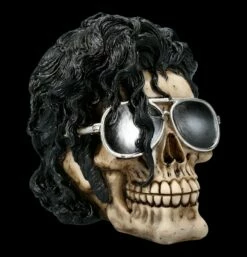 Totenkopf Figur Mit Brille - Bad