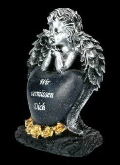 Grabengel Mit Schwarzem Herz - Wir Vermissen Dich 14 Grabengel Mit Schwarzem Herz - Wir Vermissen Dich -FIGUREN Verkäufe FS22622 Grabengel 3 1280x1280
