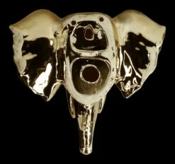 Wanddeko - Elefant Poliert -FIGUREN Verkäufe FS23726 Wanddeko Goldener Elefant 1 1280x1280