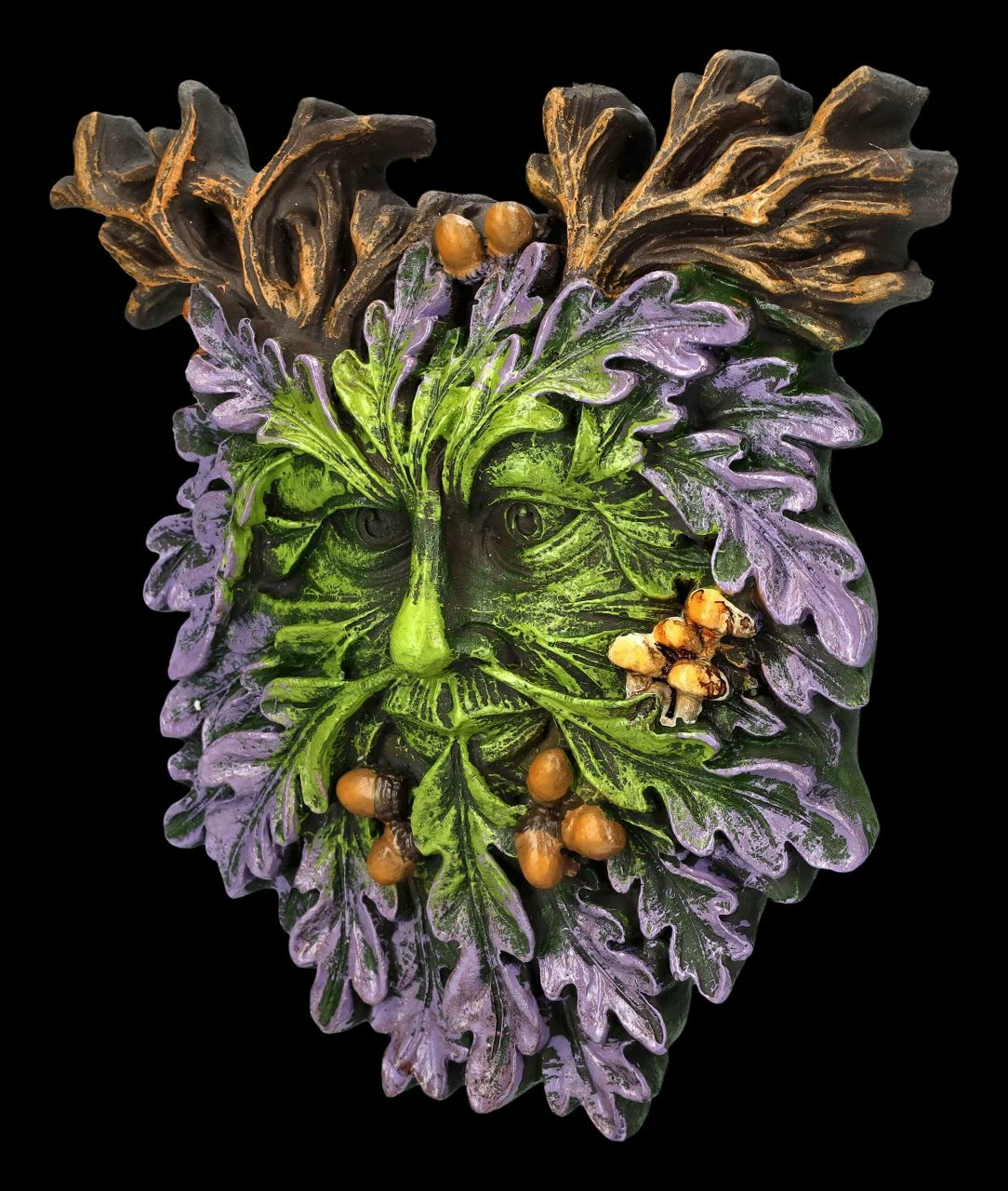 Wanddeko - Baumgeist Mit Eicheln 5 Wanddeko - Baumgeist Mit Eicheln – Bild 3