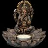 Ganesha Figur Mit Teelicht- & Räucherhalter