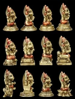 Ganesha Figuren - 12er Set 12 Ganesha Figuren - 12er Set -FIGUREN Verkäufe FS24033 Rechts 1280x1280