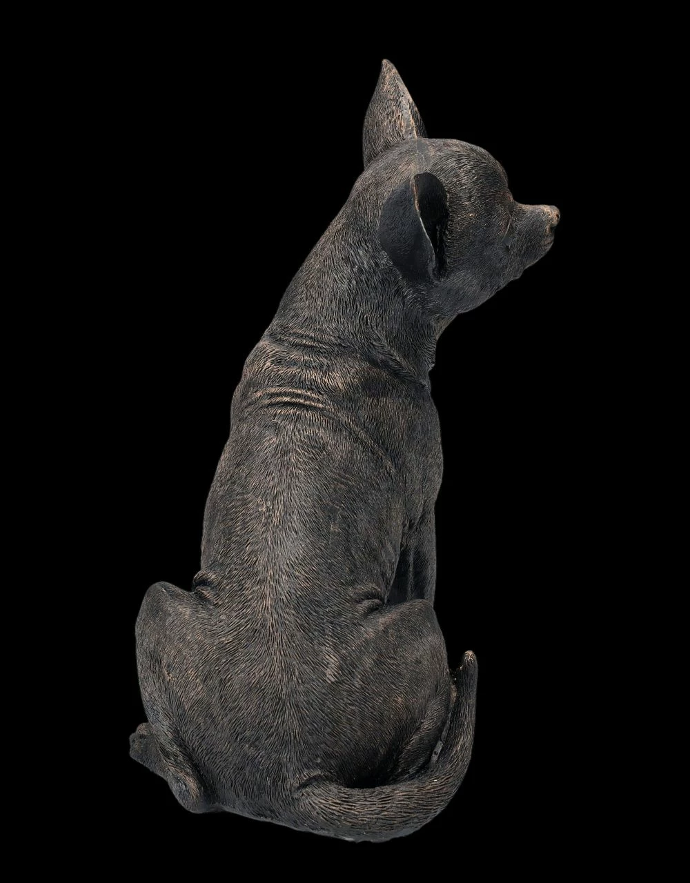 Hunde Figur - Chihuahua Bronziert 8 Hunde Figur - Chihuahua Bronziert – Bild 6