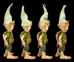 Pixie Kobold Figur Mit Zerrissener Hose 4er Set