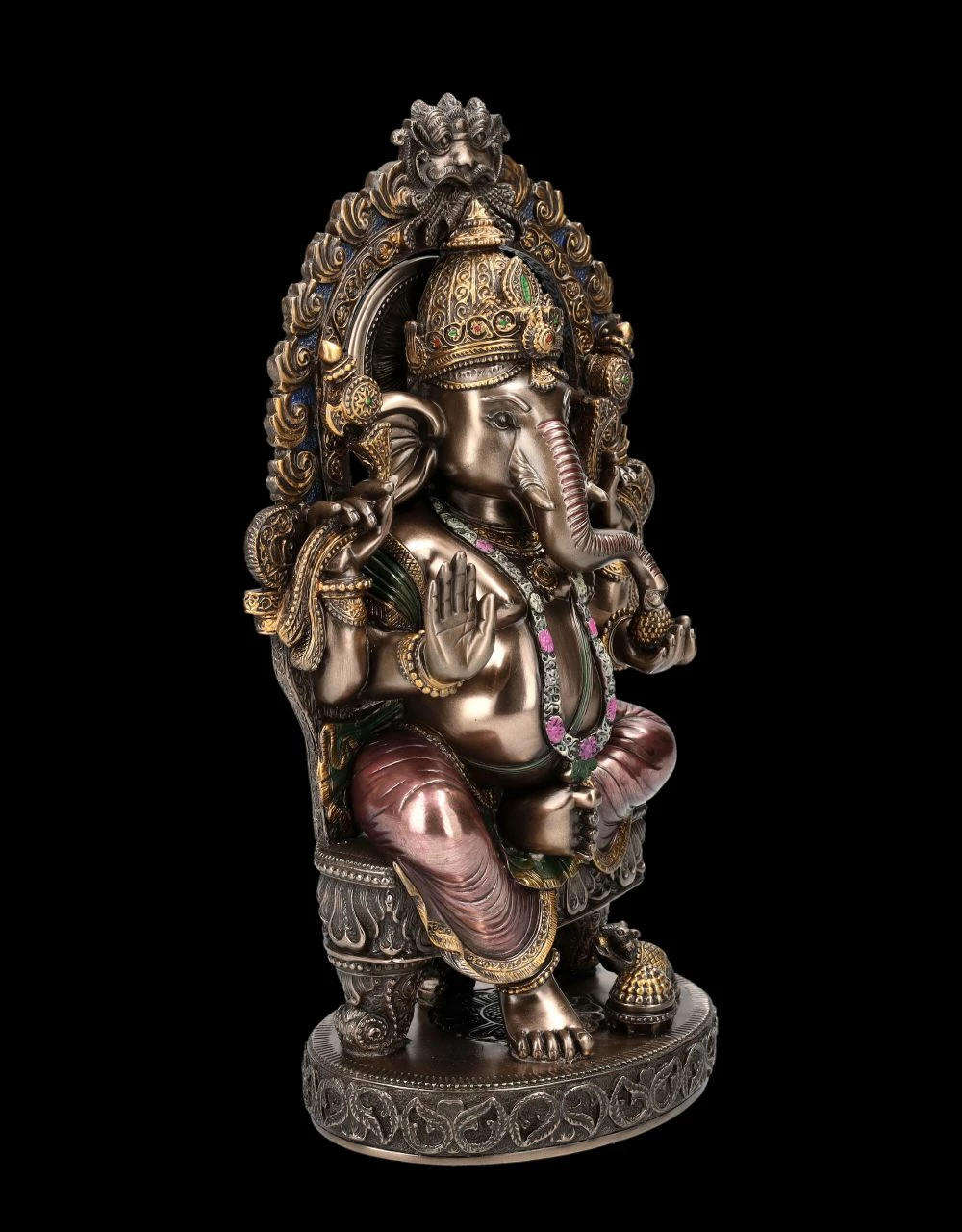 Ganesha Figur Unter Tempelbogen 4 Ganesha Figur Unter Tempelbogen – Bild 2