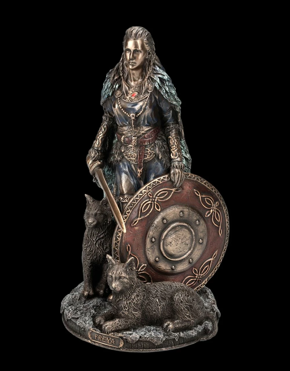 Freya Figur - Germanische Göttin Als Schildmaid 8 Freya Figur - Germanische Göttin Als Schildmaid – Bild 6