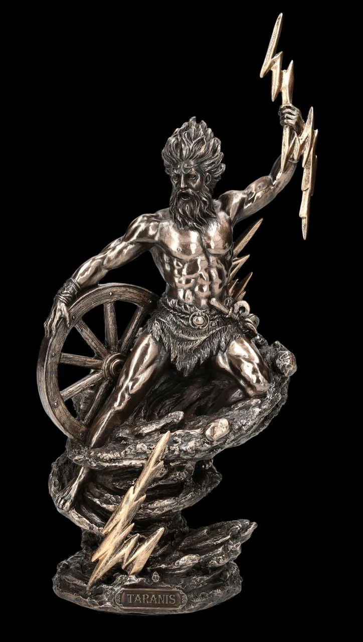 Taranis Figur - Keltischer Gott Des Donners 3 Taranis Figur - Keltischer Gott Des Donners