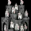 Ritterfiguren 12er Set Weiß Mit Burg Display -FIGUREN Verkäufe FS24861 Ritterfiguren 12er Set weiss mit Burg Display 1 1280x1280